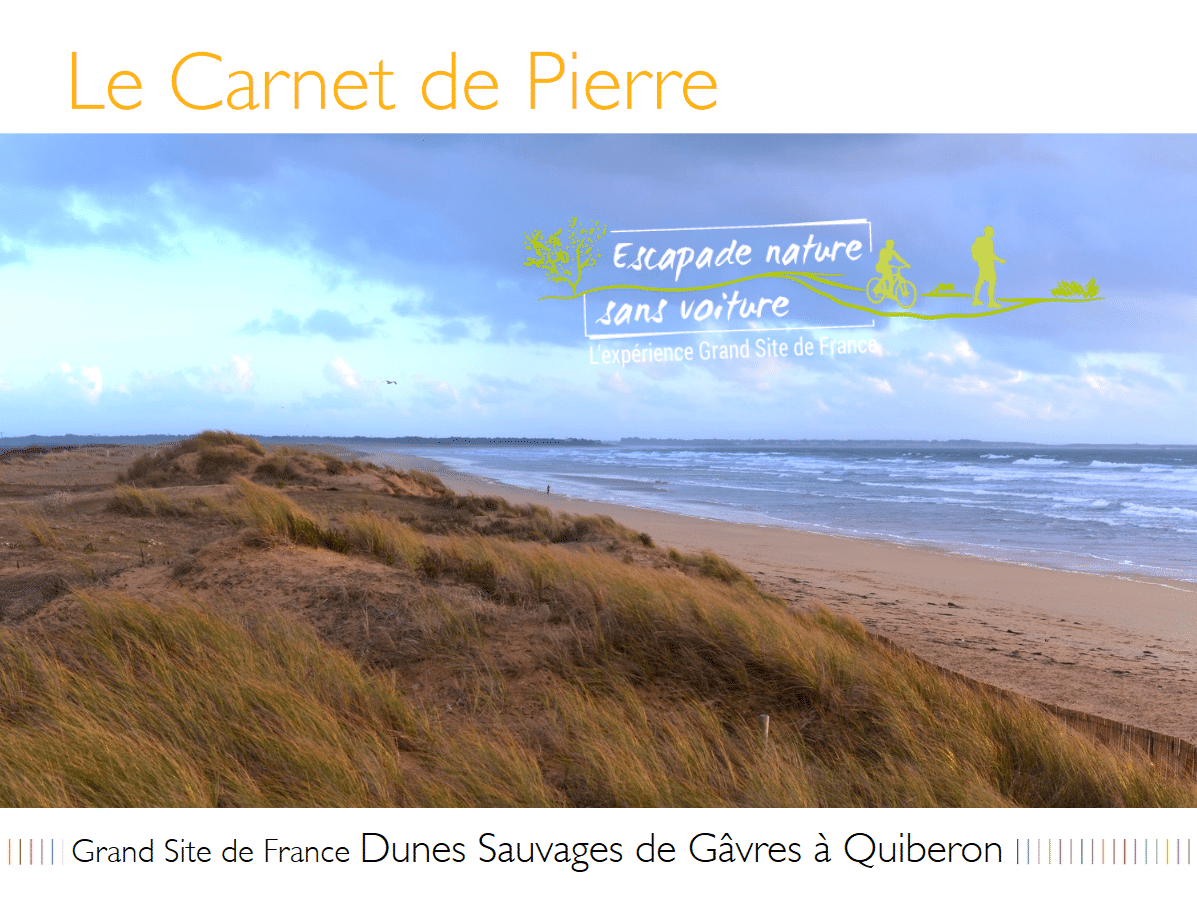 Carnet Pierre GAVRES QUIBERON - Grand Site de France Dunes Sauvages de Gâvres à Quiberon