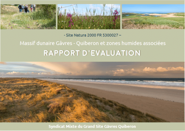 Rapport Evaluation Natura2000 - Grand Site de France Dunes Sauvages de Gâvres à Quiberon