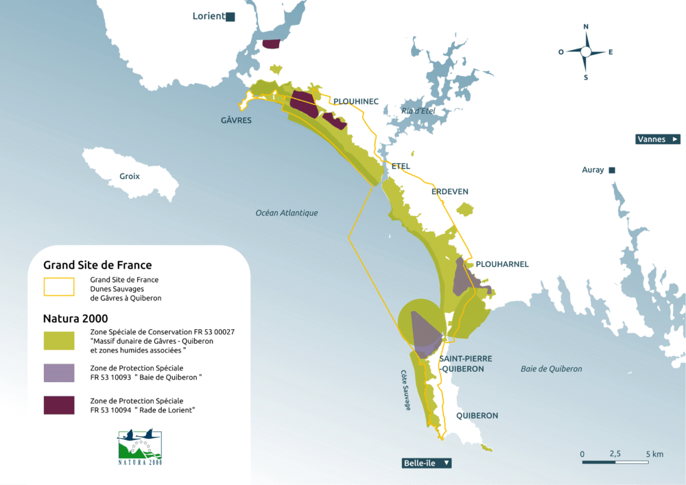 Les Sites Natura 2000 Grand Site de France Dunes Sauvages de Gâvres à