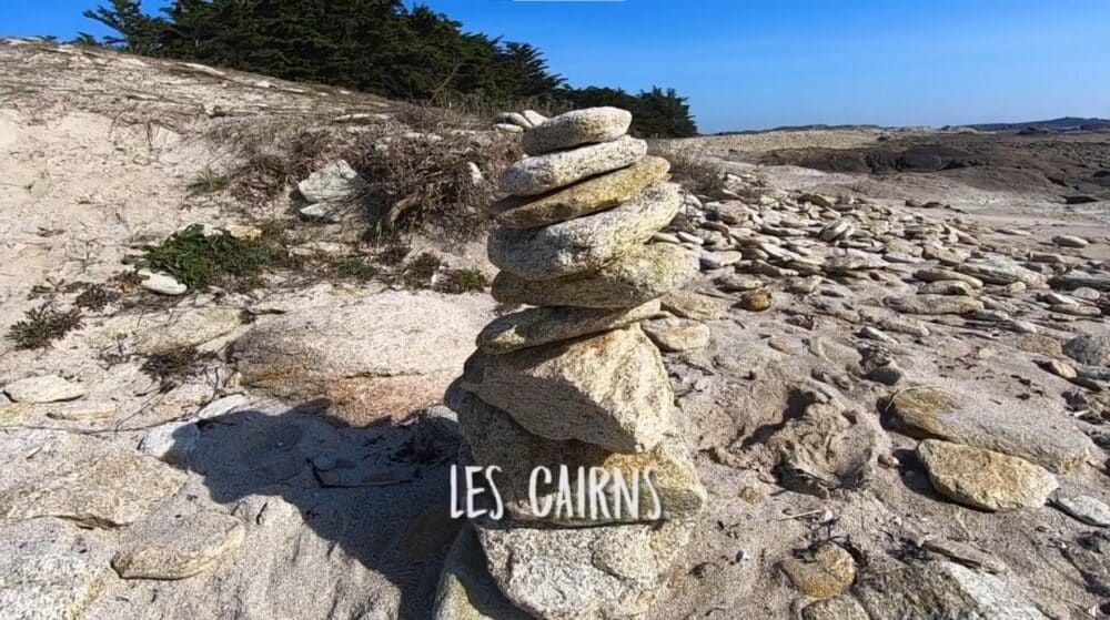 cairn tuto ecolo evan de bretagne - Grand Site de France Dunes Sauvages de Gâvres à Quiberon
