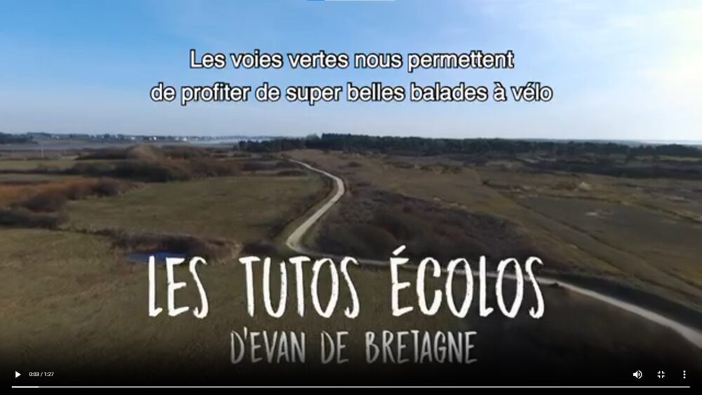 voie verte tuto ecolo evan de bretagne - Grand Site de France Dunes Sauvages de Gâvres à Quiberon