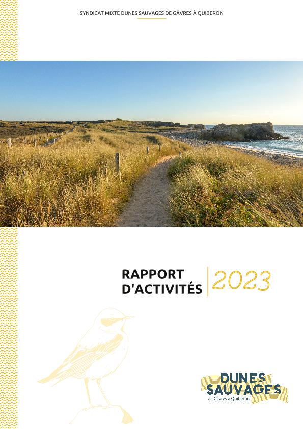 RapportActivites2023 - Grand Site de France Dunes Sauvages de Gâvres à Quiberon