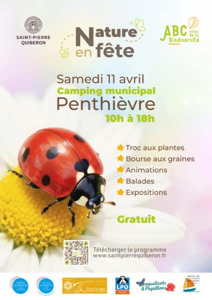 Affiche Fete de la nature DEF scaled 1 - Grand Site de France Dunes Sauvages de Gâvres à Quiberon