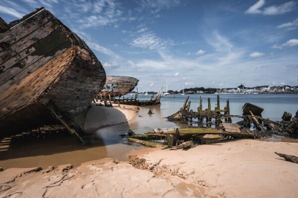 etel boat cemetery florian fidalgo - Grand Site de France Dunes Sauvages de Gâvres à Quiberon